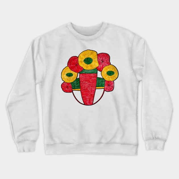 Motanka. Ukrainian doll amulet. Folk art. Crewneck Sweatshirt by Motanka